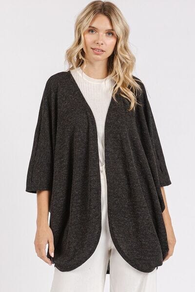 Mittoshop Open Front Batwing Sleeve Cardigan - Sydney So Sweet
