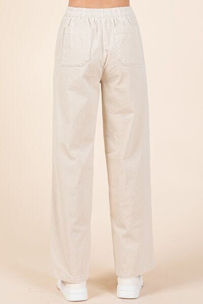 Mittoshop Corduroy Back Elastic Waist Pants - Sydney So Sweet