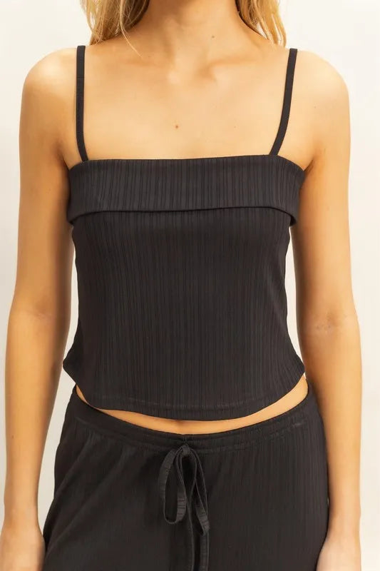 HYFVE Rib Knit Cami Top and Pants Set - Sydney So Sweet