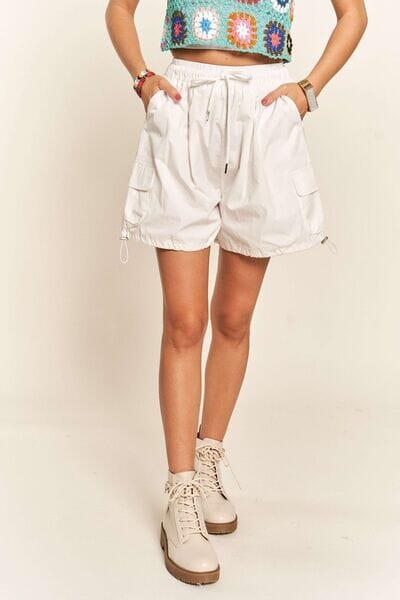 ADORA Drawstring Shorts with Pockets - Sydney So Sweet