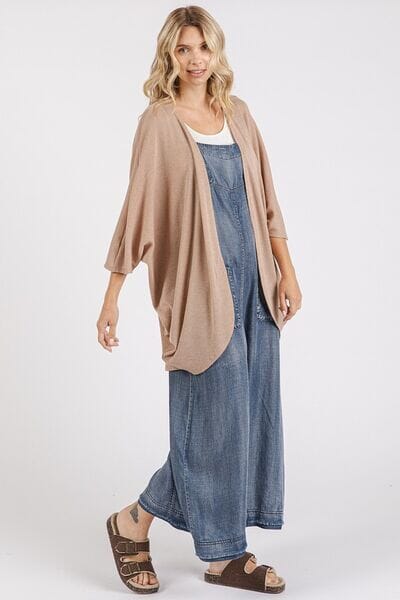 Mittoshop Open Front Batwing Sleeve Cardigan - Sydney So Sweet