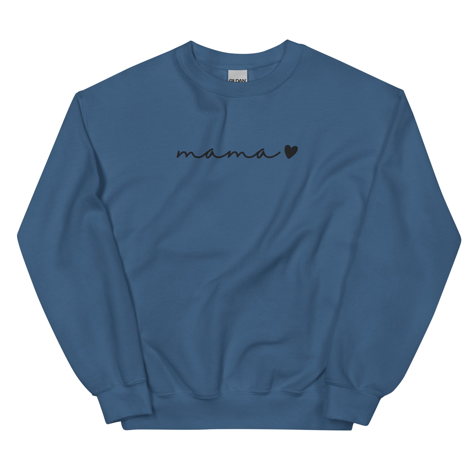 Mama Heart Embroidered Women's Crewneck Embroidered Sweatshirt - Sydney So Sweet