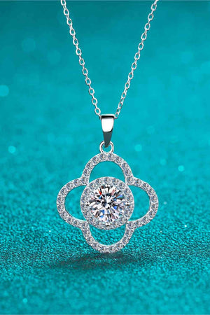 1 Carat Moissanite 925 Sterling Silver Necklace - Sydney So Sweet