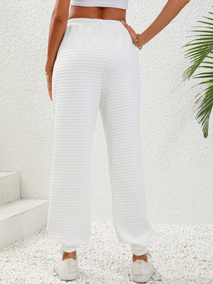 Textured Pull-On Joggers - Sydney So Sweet