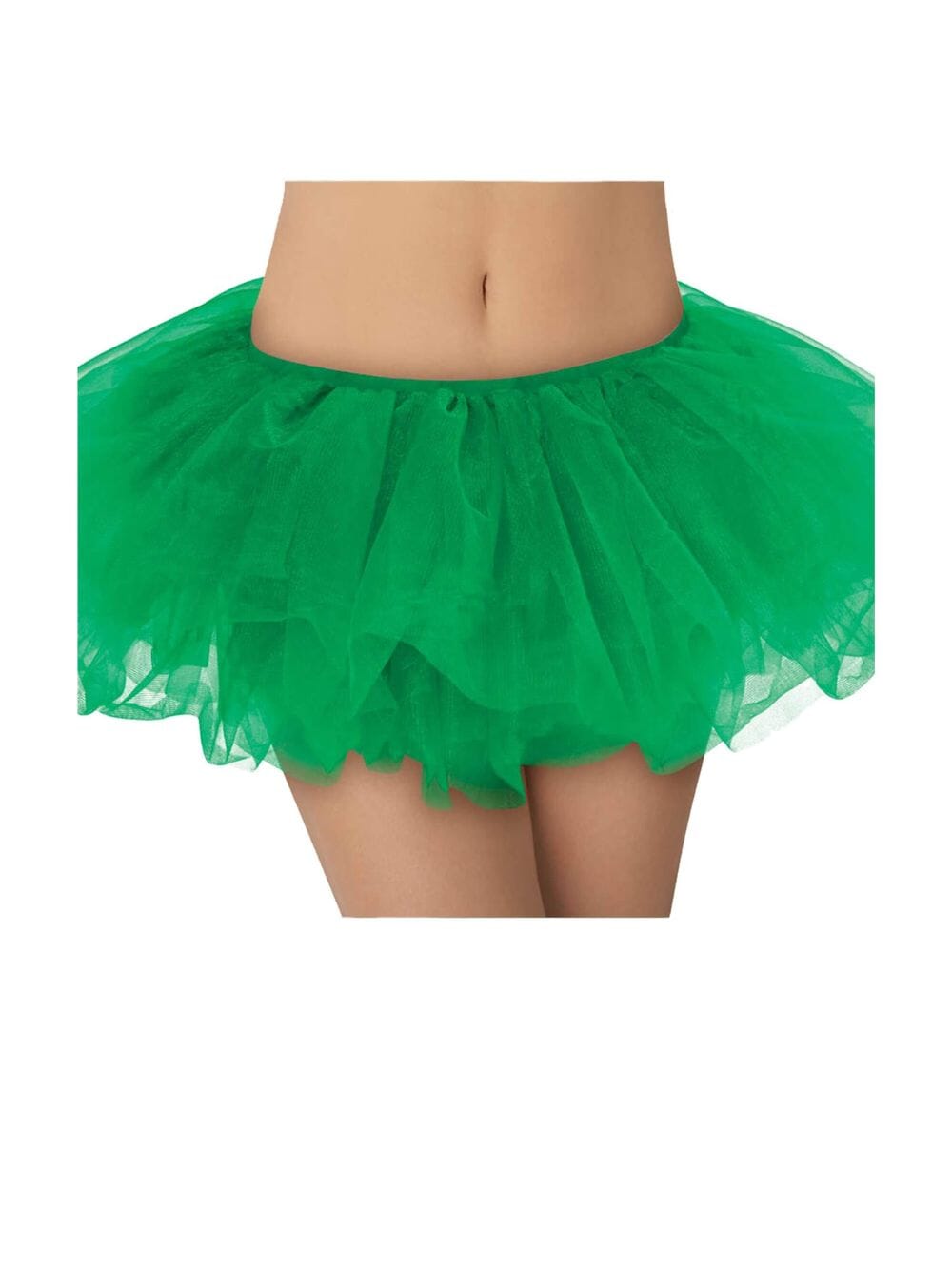 Green - 5 Layer Tutu Skirt for Running, Dress-Up, Costumes - Sydney So Sweet