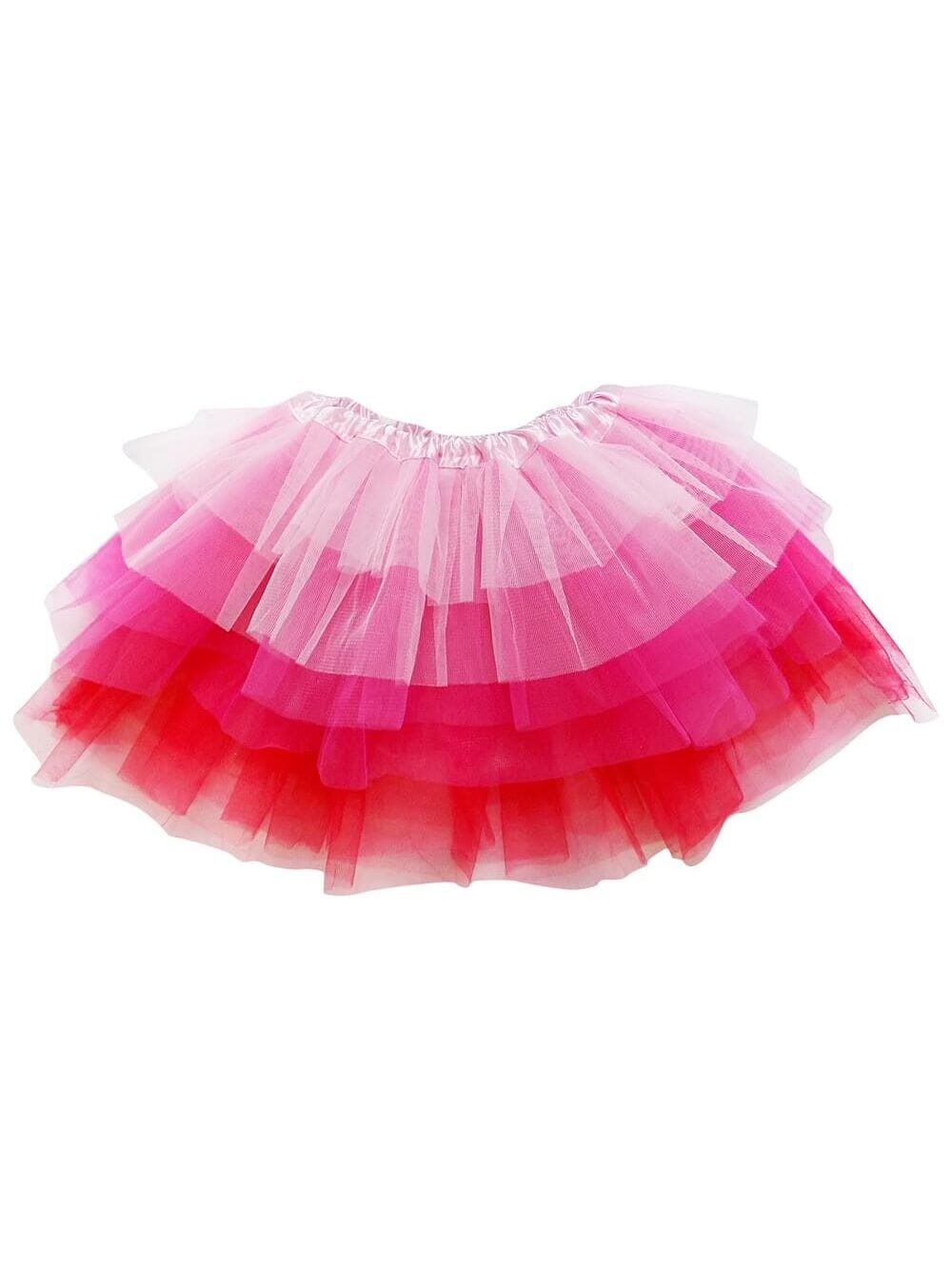 Pink, Hot Pink, Red 6 Layer Tutu Skirt Costume for Girls, Women, Plus - Sydney So Sweet