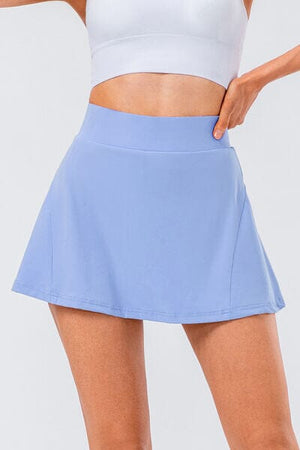 High Waist Pleated Active Skirt - Sydney So Sweet