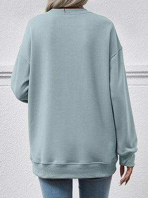 Long Sleeve Pocket Sweatshirt - Sydney So Sweet