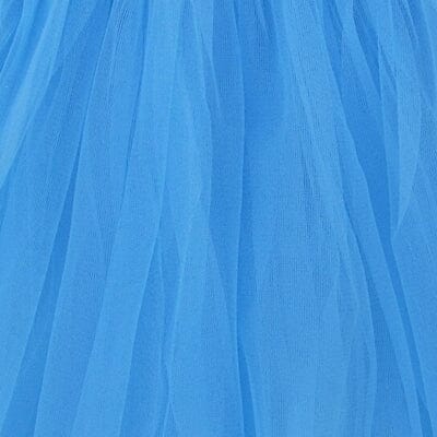 Light Blue Tutu Skirt for Women – 3-Layer Tulle Ballet Skirt for Costume, Dress-Up, Dance, & Cosplay - Sydney So Sweet