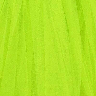 Neon Green Tutu Skirt for Women – 3-Layer Tulle Ballet Skirt for Costume, Dress-Up, Dance, & Cosplay - Sydney So Sweet