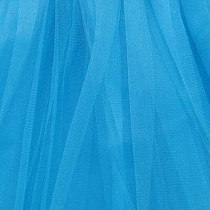 Turquoise Blue Tutu Skirt - Kids Size 3-Layer Tulle Basic Ballet Dance Costume Tutus for Girls - Sydney So Sweet