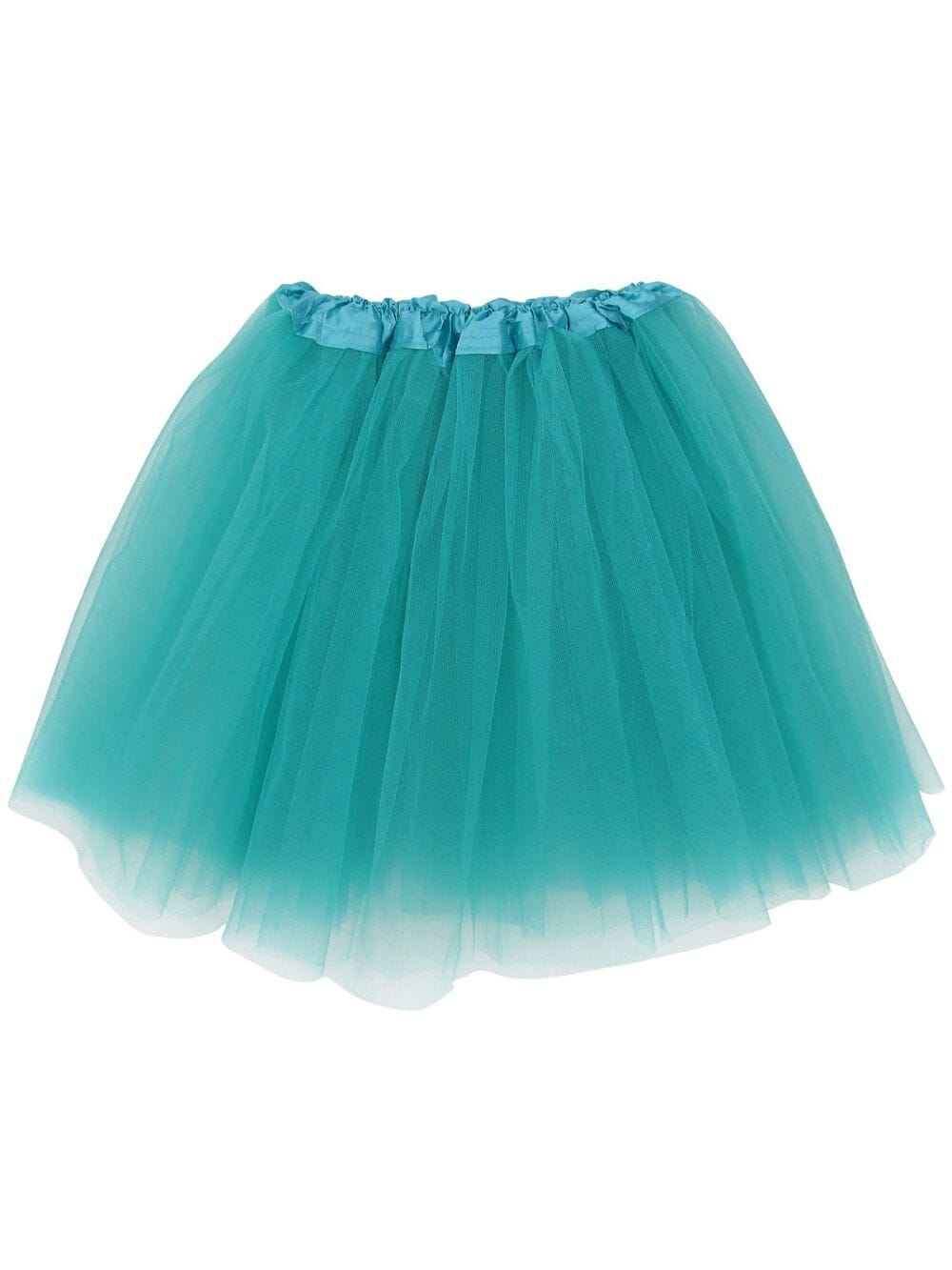 Turquoise Green Adult Tutu Skirt - Women's Size 3-Layer Basic Ballet Costume Dance Tutus - Sydney So Sweet