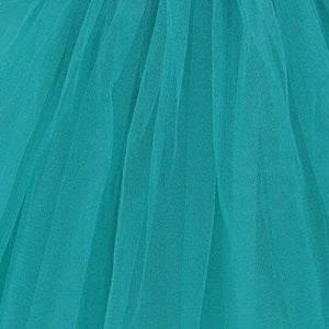 Turquoise Green Tutu Skirt - Kids Size 3-Layer Tulle Basic Ballet Dance Costume Tutus for Girls - Sydney So Sweet