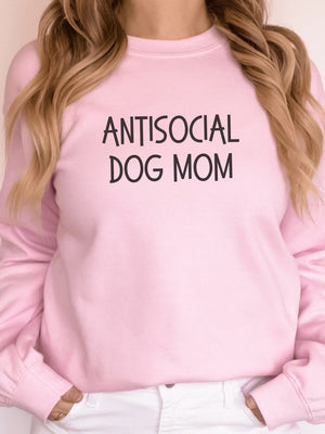 Antisocial Dog Mom Unisex Heavy Blend™ Crewneck Sweatshirt - Many Colors - Sydney So Sweet