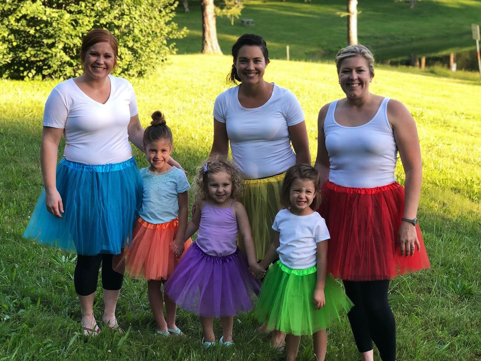 Lime Green Tutu Skirt for Girls – 3-Layer Tulle Ballet, Dance, and Dress-Up Costume Skirt - Sydney So Sweet