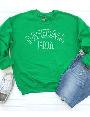 Baseball Mom Unisex Heavy Blend™ Crewneck Sweatshirt - Many Colors - Sydney So Sweet