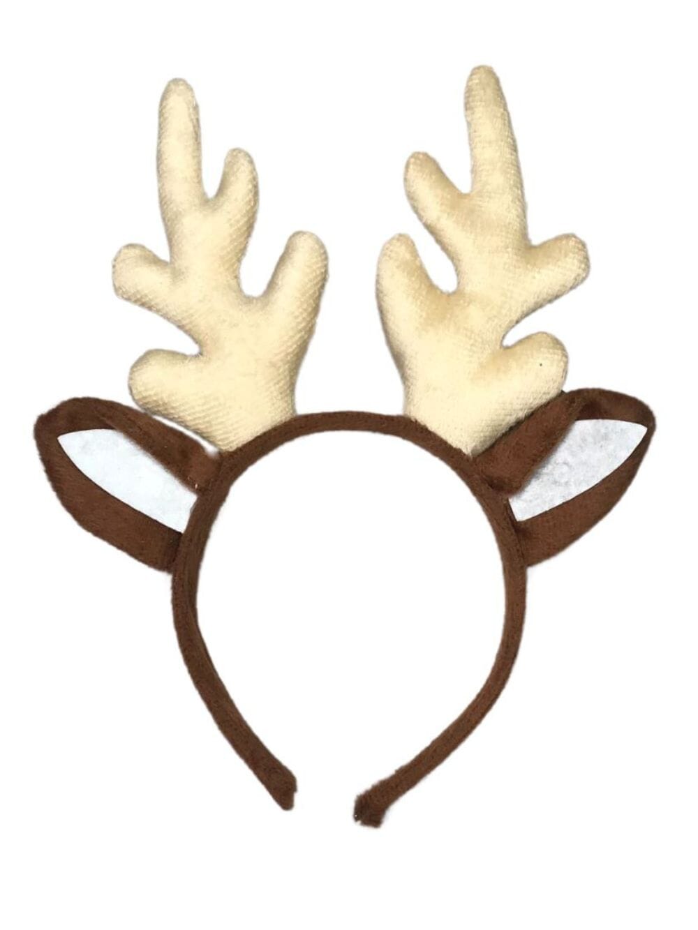 Reindeer Antler Headband - Brown Deer Headband Costume Accessory - Sydney So Sweet
