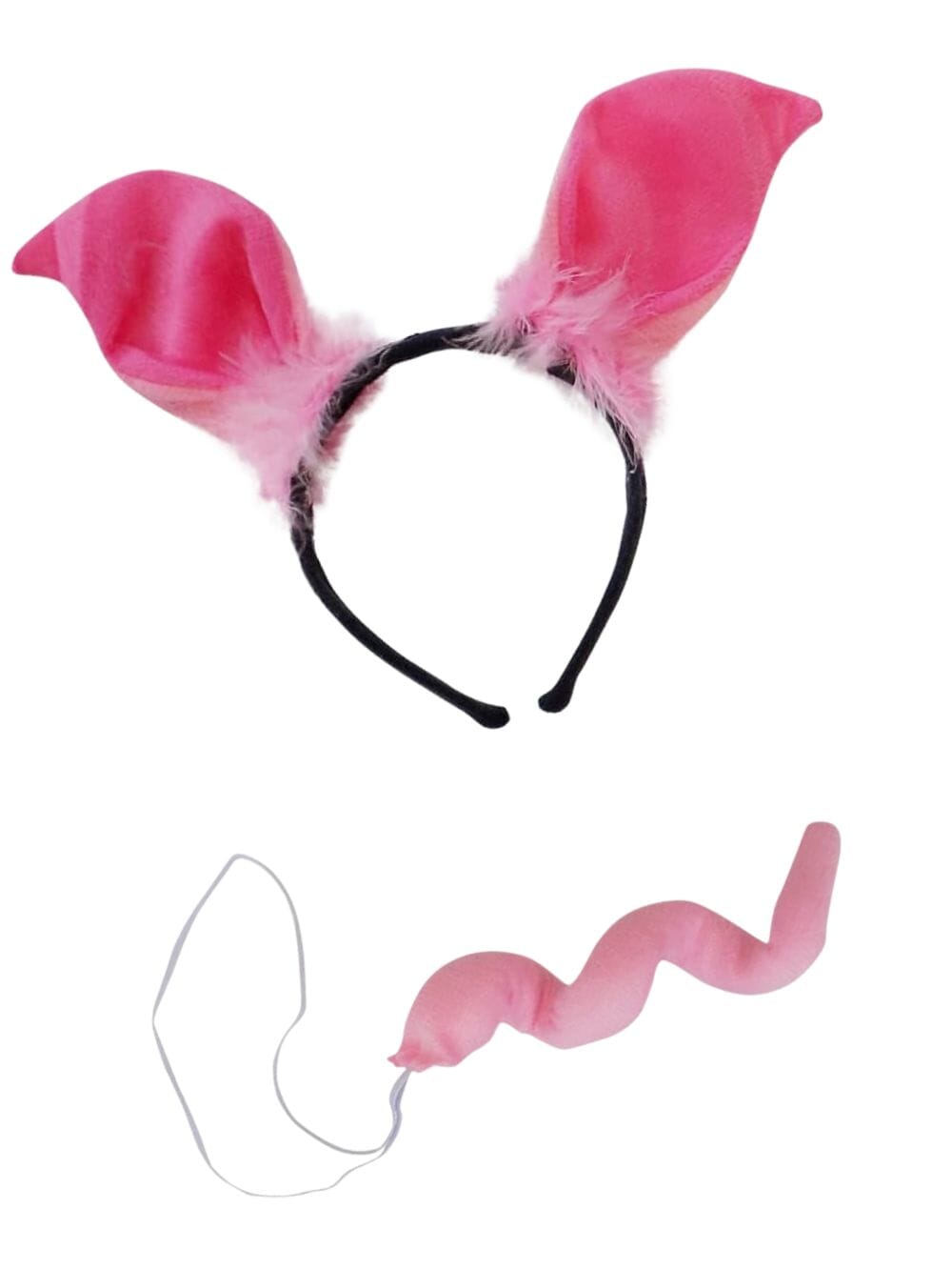 Pig Headband Ears & Tail, Kid or Adult Size Costume Accessories - Sydney So Sweet