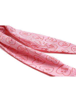 Hair Wrap - Real Love Pink Candy Heart - Sydney So Sweet