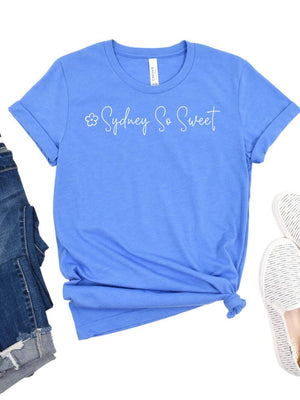 Sydney So Sweet Official T-Shirt Unisex Jersey Short Sleeve Tee - Sydney So Sweet