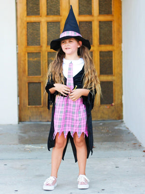 Wizard Costume Magic Girl Deluxe Girl's or Toddler Halloween Dress Up - Sydney So Sweet