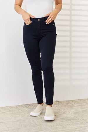 Judy Blue Full Size Garment Dyed Tummy Control Skinny Jeans - Sydney So Sweet