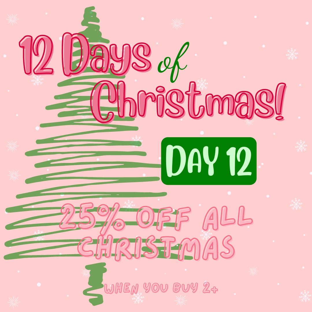 12 Days of Deals - Day 12 - Save 25% on Our Entire Christmas Collection