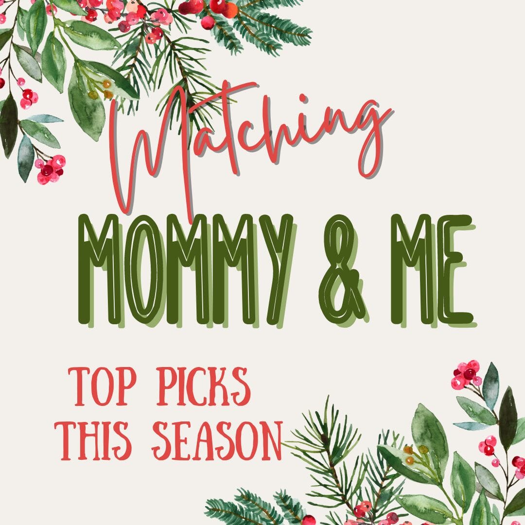 Mommy and Me Matching Outfits and Pajamas for Christmas & the Holiday Season