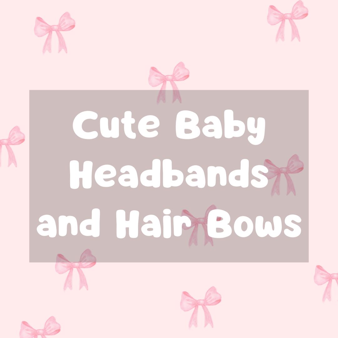 Cute Baby Headbands and Hair Bows graphic 
