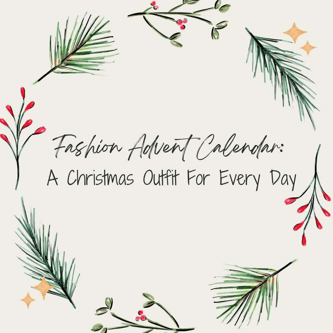  poinsettia top and matching skirt