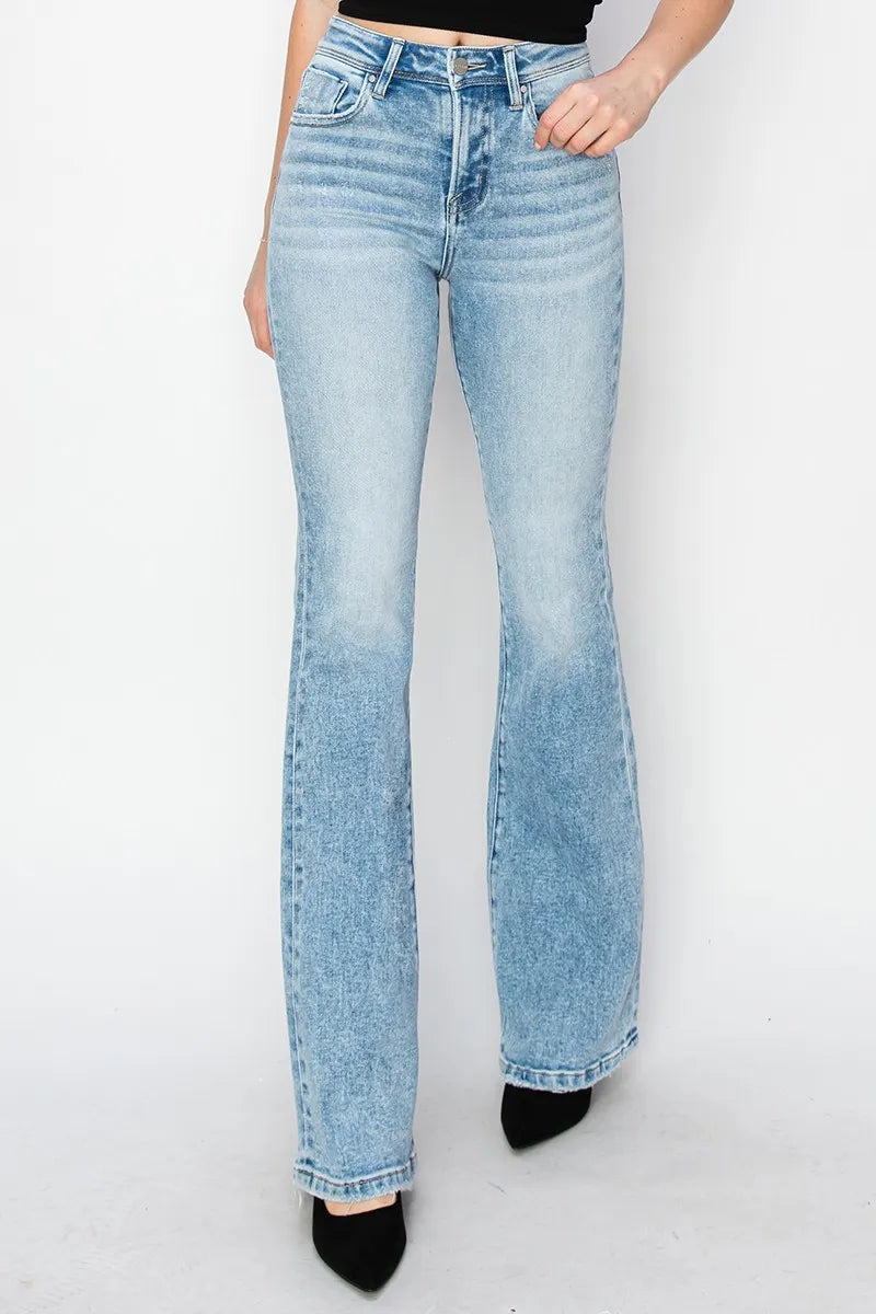 RISEN High Rise Bootcut Jeans - Sydney So Sweet