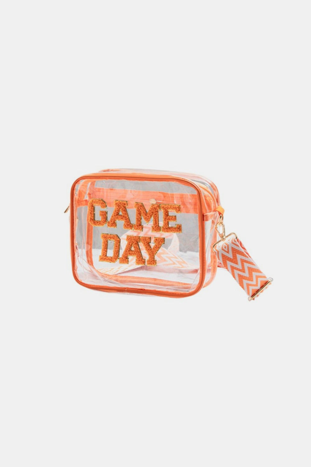 Zenana GAME DAY Stadium Approved Transparent Crossbody Bag - Sydney So Sweet