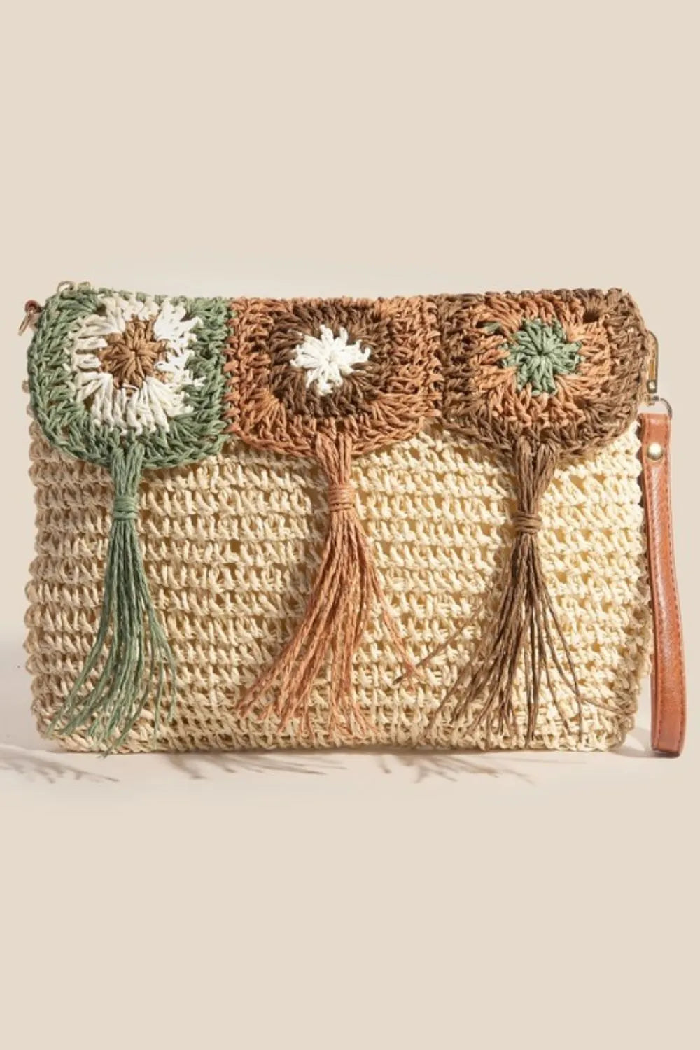 Fame Intricate Tassel Braided Crossbody Bag - Sydney So Sweet