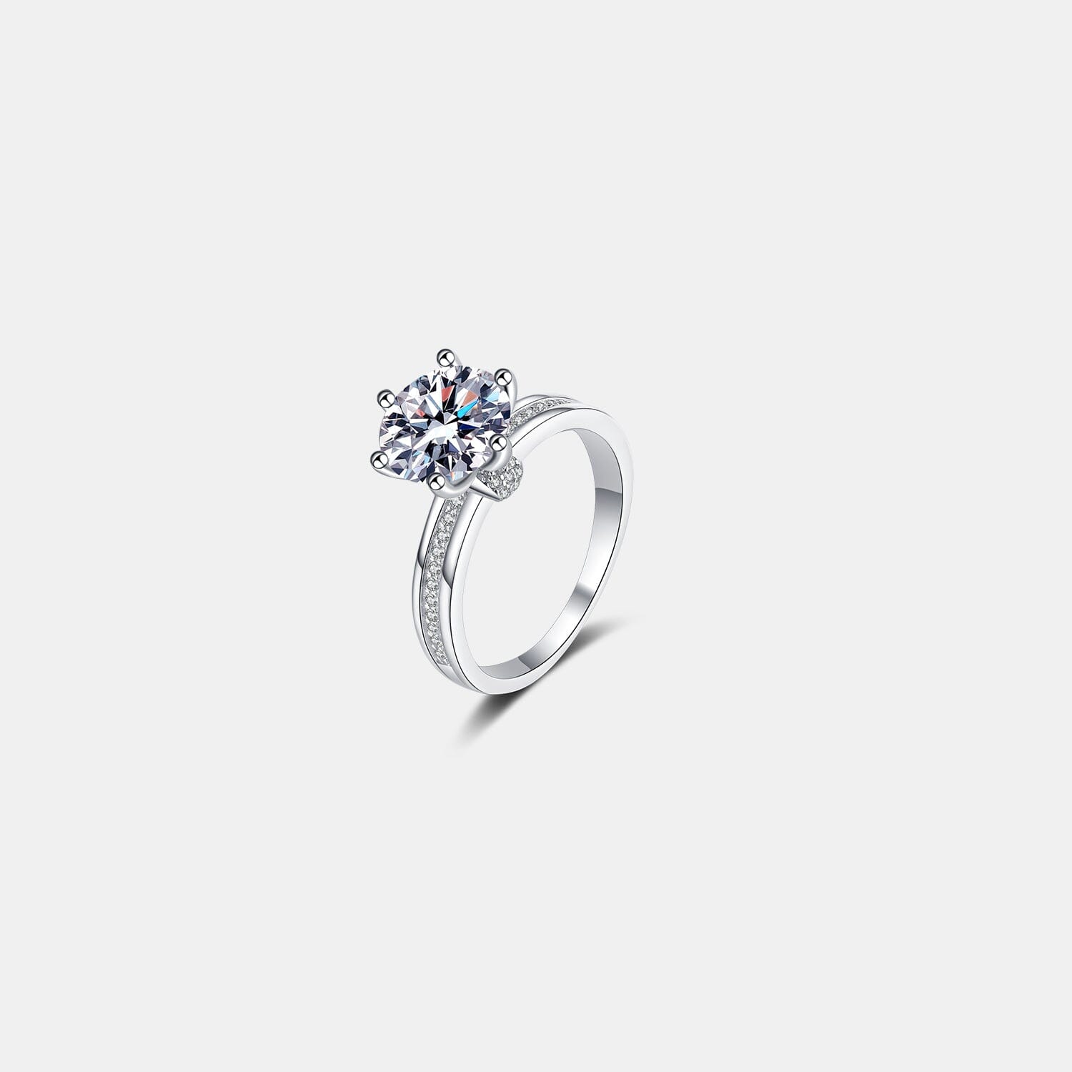 3 Carat Moissanite 925 Sterling Silver Ring - Sydney So Sweet