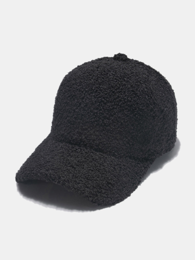 Sherpa Solid Color Baseball Cap - Sydney So Sweet