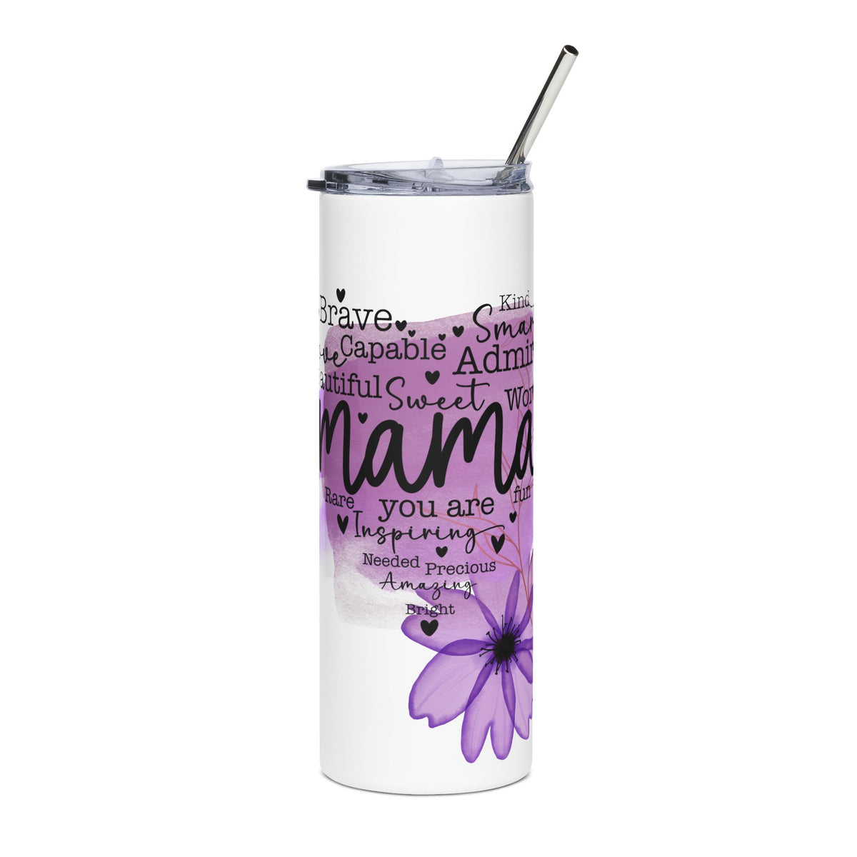 Beautiful Sweet Mama 20oz Stainless Tumbler Insulated Inspirational Travel Cup - Sydney So Sweet