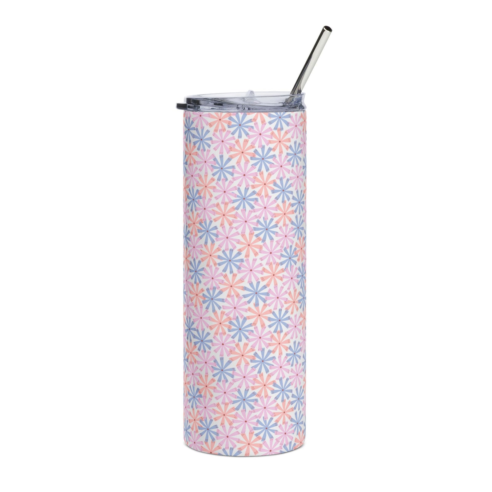 Pastel Modern Daisy 20oz Stainless Tumbler Insulated Travel Cup