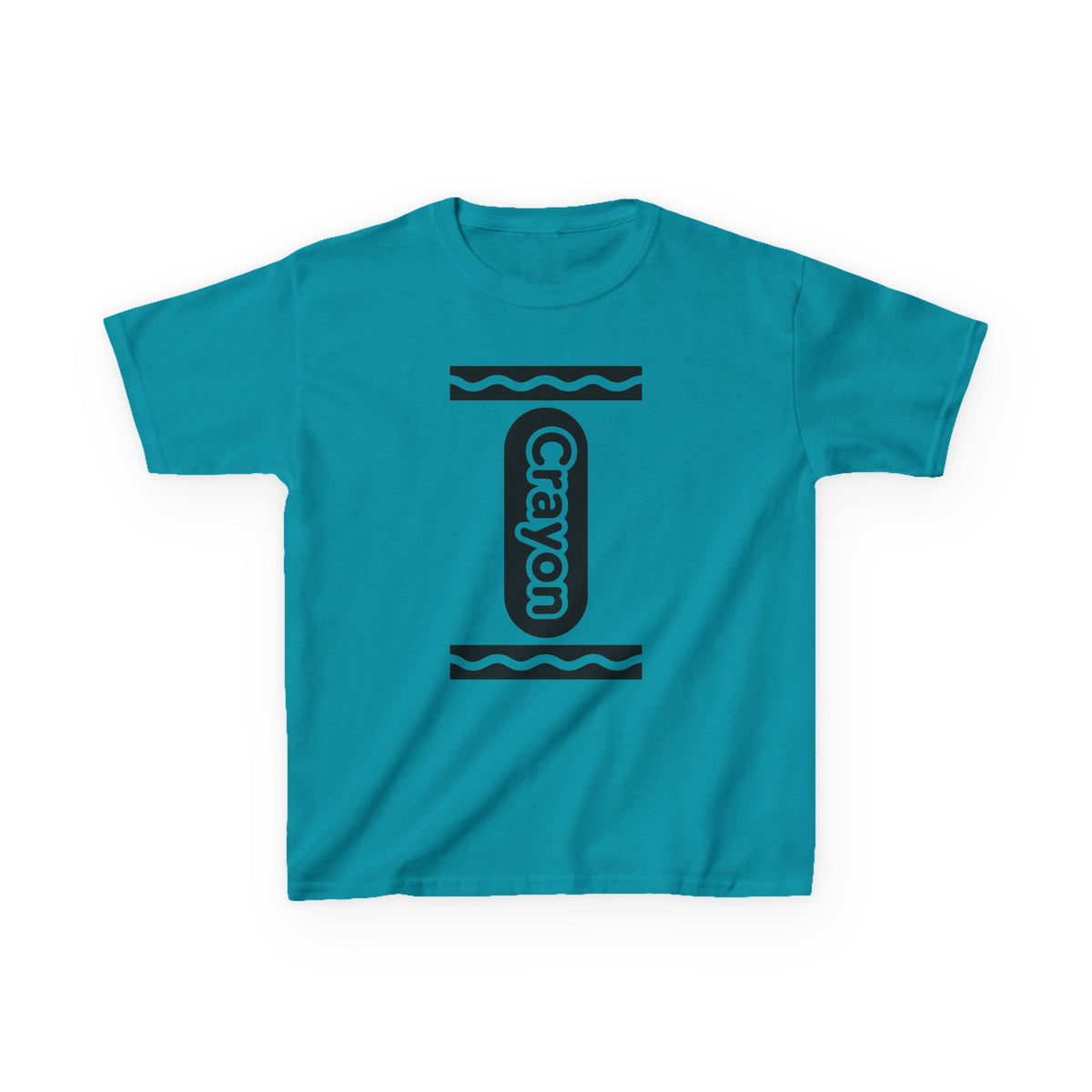 Kids' Crayon Costume Tee Retro Crayon Graphic T-Shirt