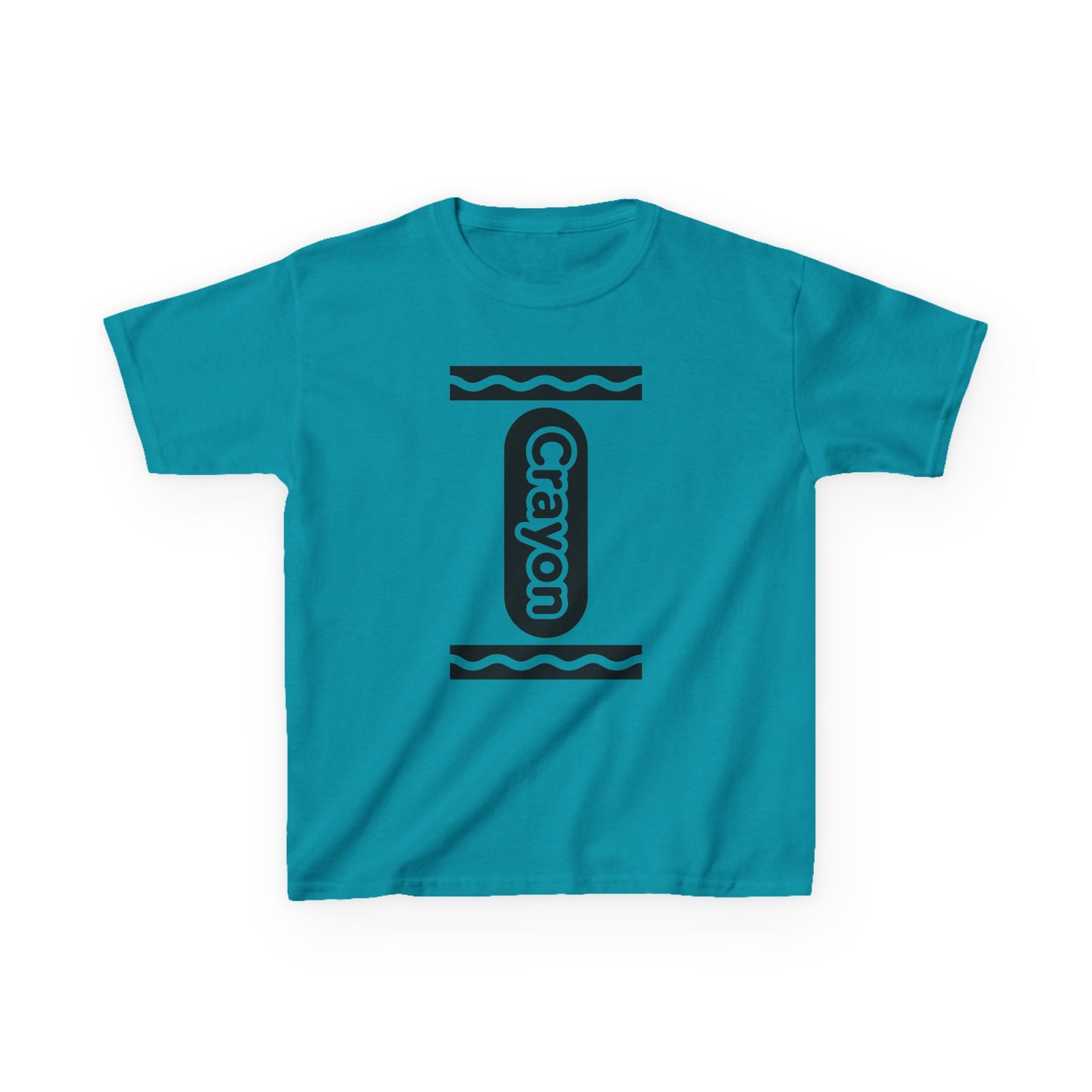 Kids' Crayon Costume Tee Retro Crayon Graphic T-Shirt