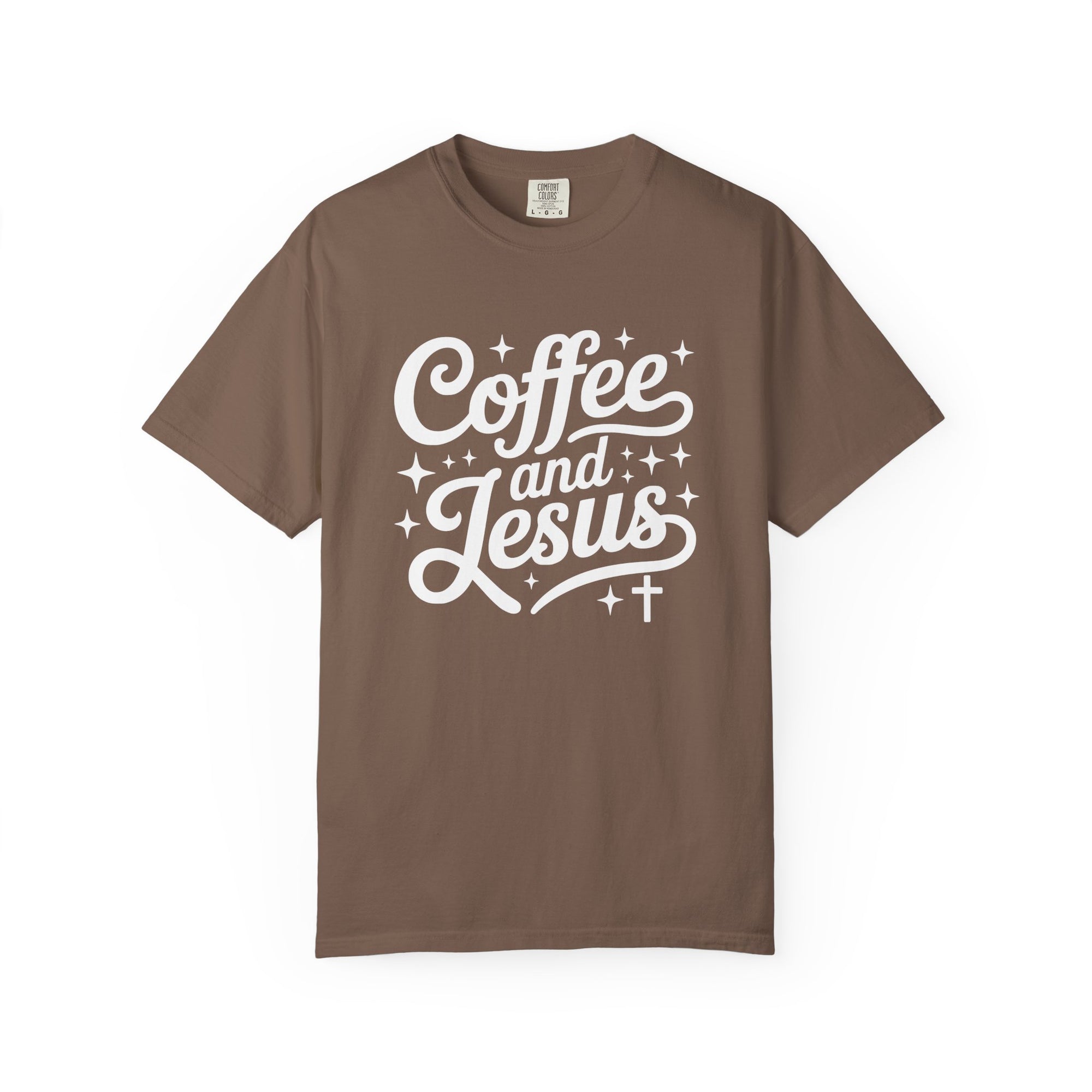 Coffee and Jesus Tee Christian Faith Graphic Unisex T-Shirt - Sydney So Sweet
