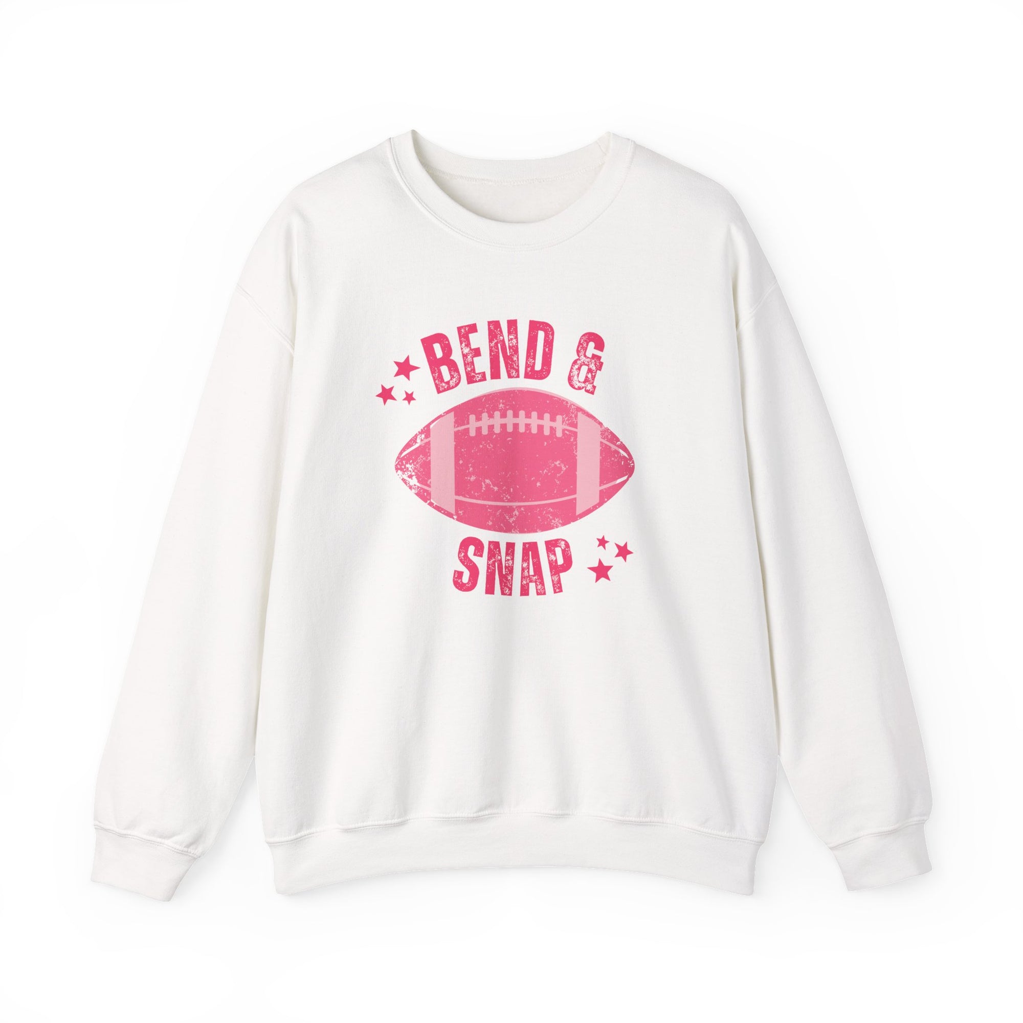 Bend & Snap Football Game Day Cozy Crewneck Heavy Blend Graphic Sweatshirt - Sydney So Sweet