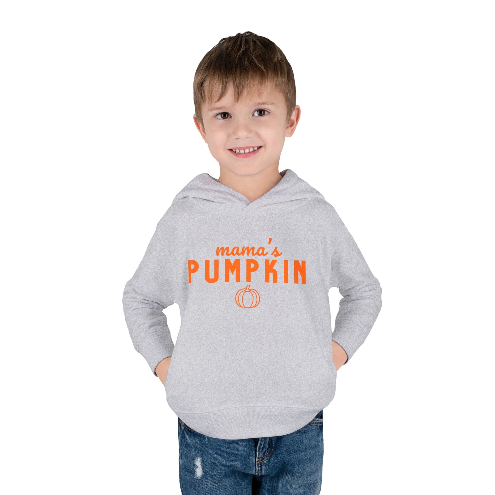 Mama's Pumpkin Toddler Hoodie Fall Pullover