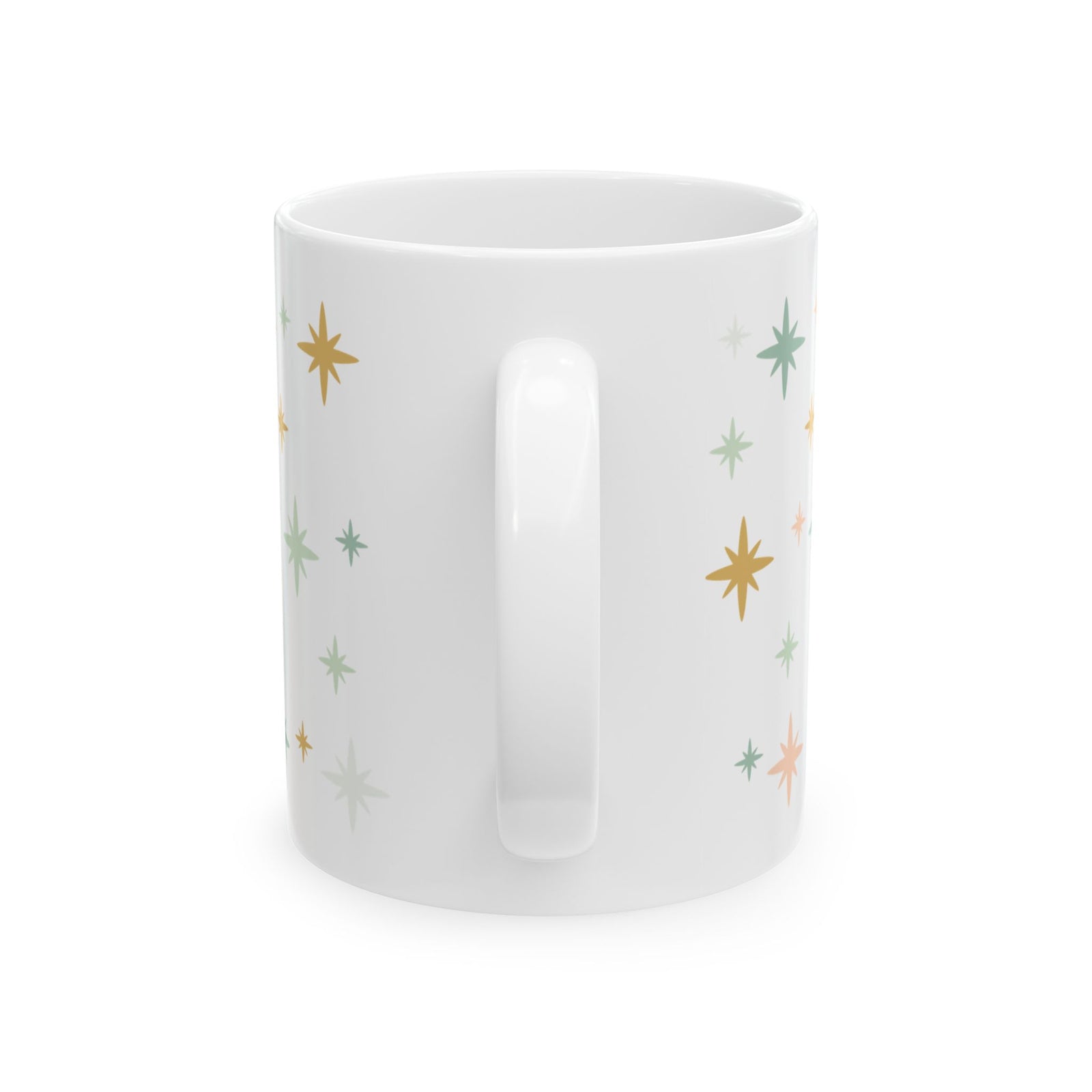 Merry & Bright Christmas Ceramic Mug Coffee Cup (11oz & 15oz)