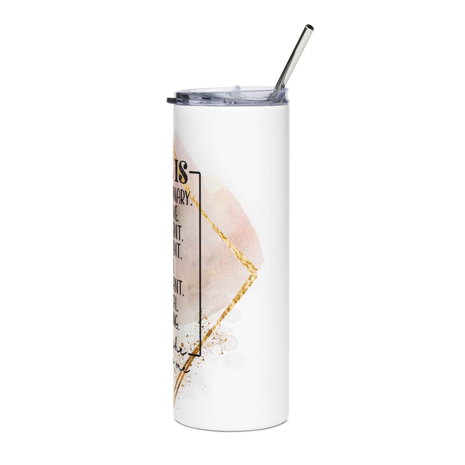 She is Me II 20oz Stainless Tumbler Insulated Inspirational Travel Cup - Sydney So Sweet