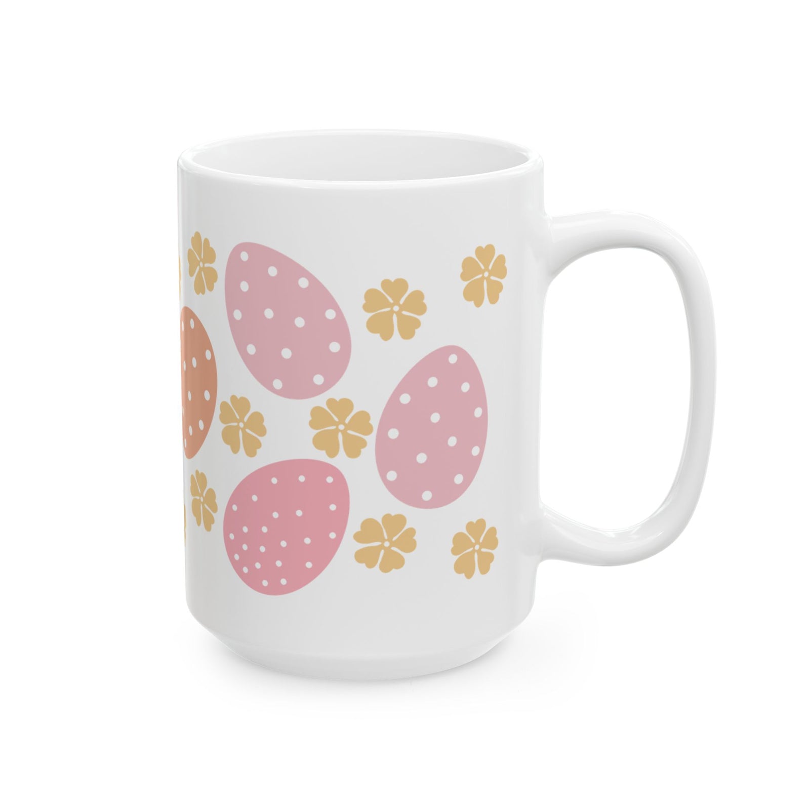 Easter Egg Cute Ceramic Mug Coffee Cup (11oz & 15oz)