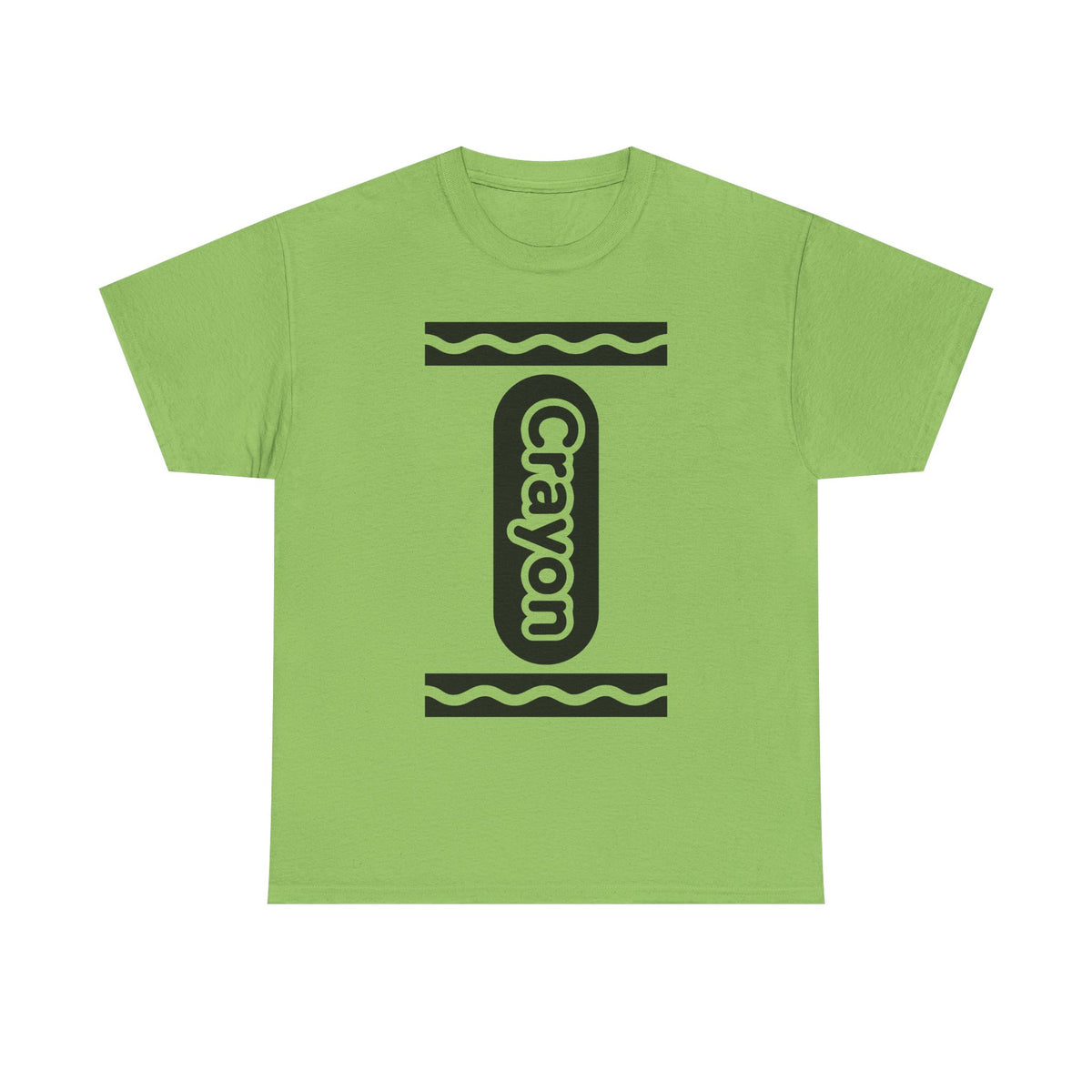 Crayon Costume Tee Retro Crayon Graphic T-Shirt