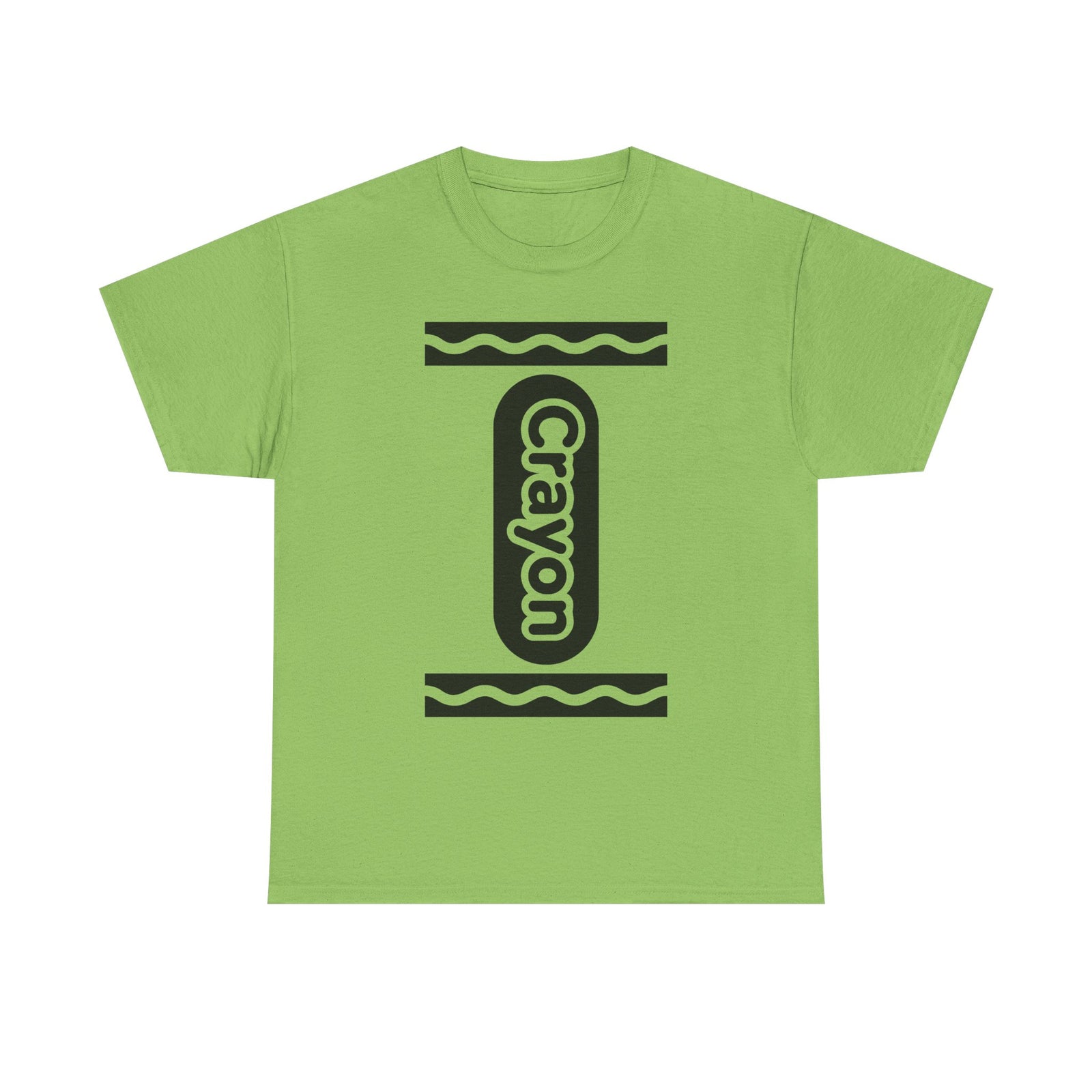 Crayon Costume Tee Retro Crayon Graphic T-Shirt