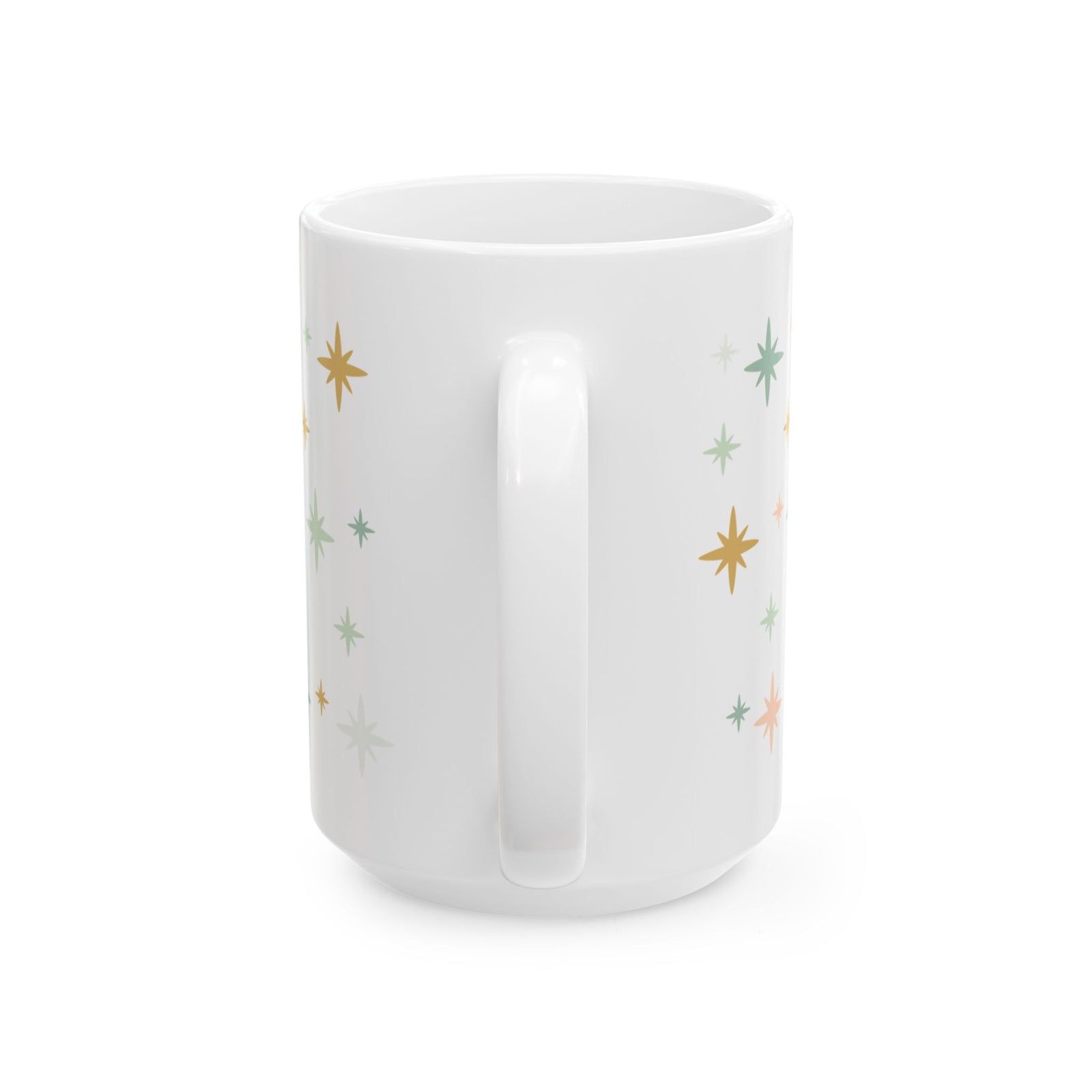 Merry & Bright Christmas Ceramic Mug Coffee Cup (11oz & 15oz)