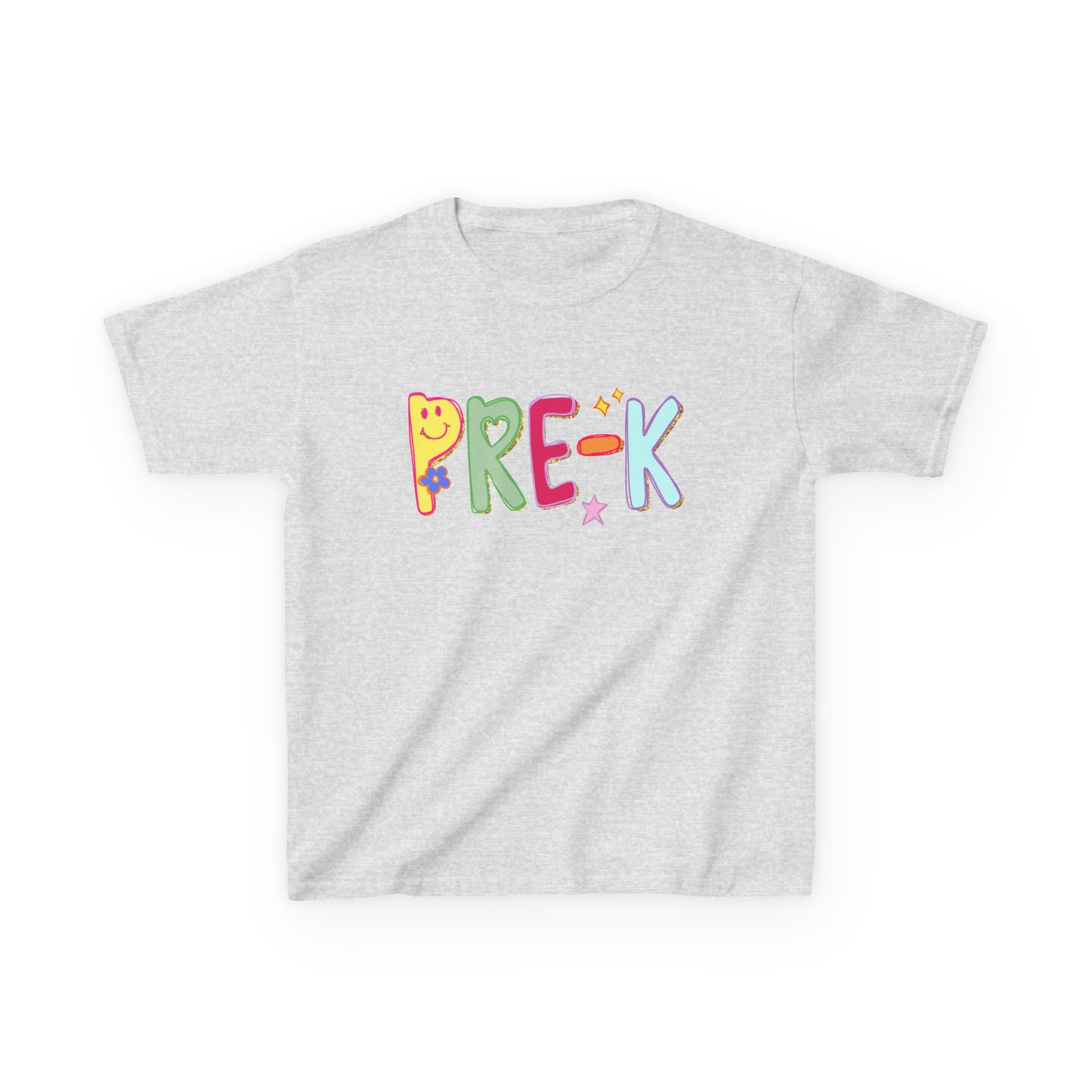 Pre-K Kids T-Shirt Cute & Colorful Back to School Preschool Tee