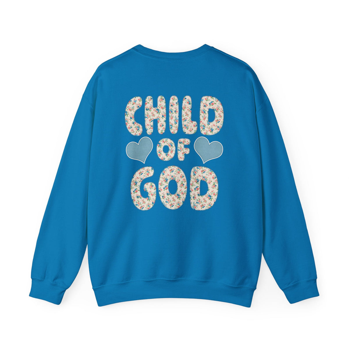 Christian mom Child of God graphic crewneck sweatshirt